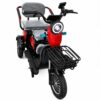 Three wheel electric scooter for 3 passengers