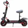 RohanWings KT4-A electric scooter with seat, digital display and foldable design