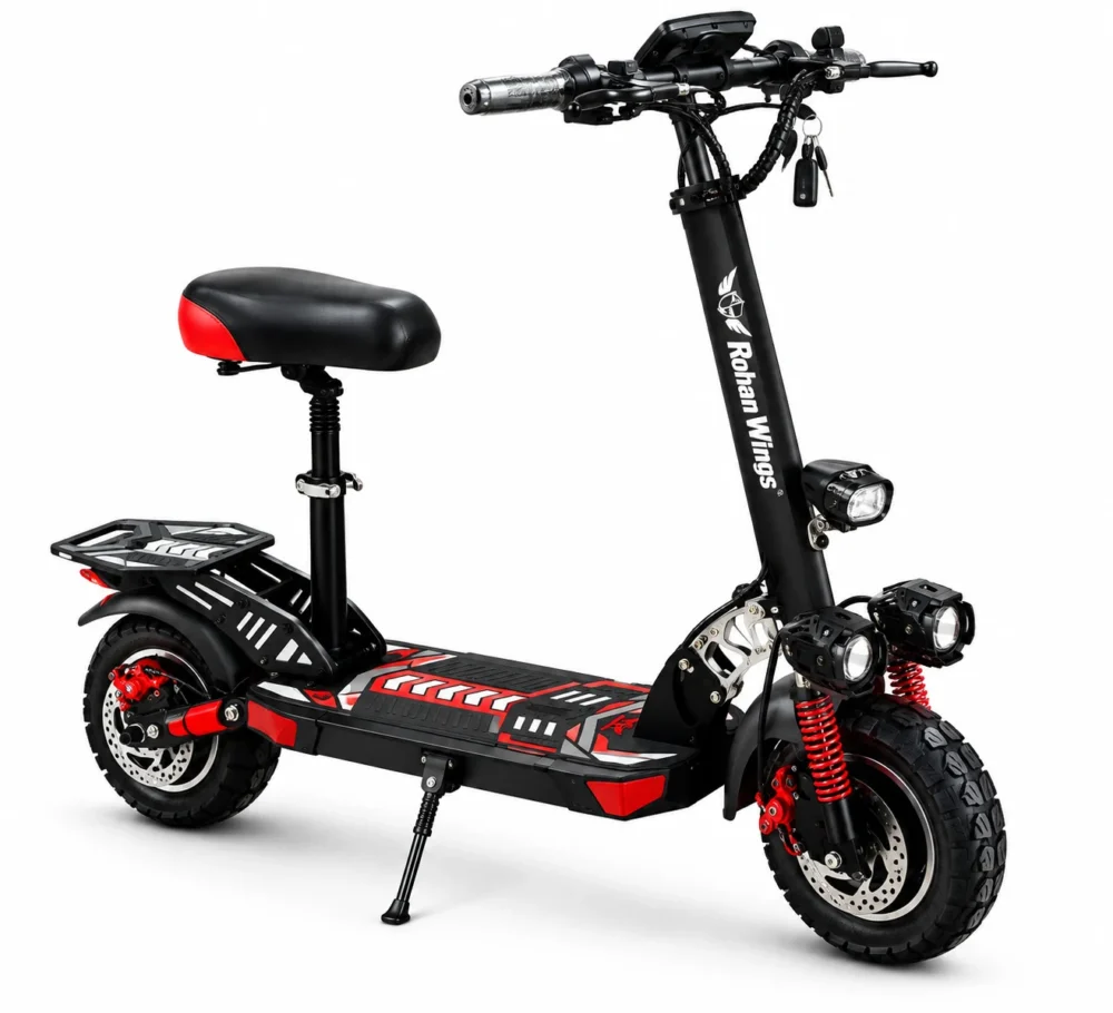 Rohan Wings KT6A Electric Scooter Right Side View