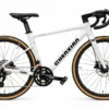 CHENXIAN RT600 700C road bike in white with Shimano 18-speed gearing