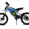 CHENXIAN CINECO EX1 Electric Dirt Bike - Left Side View Blue Color