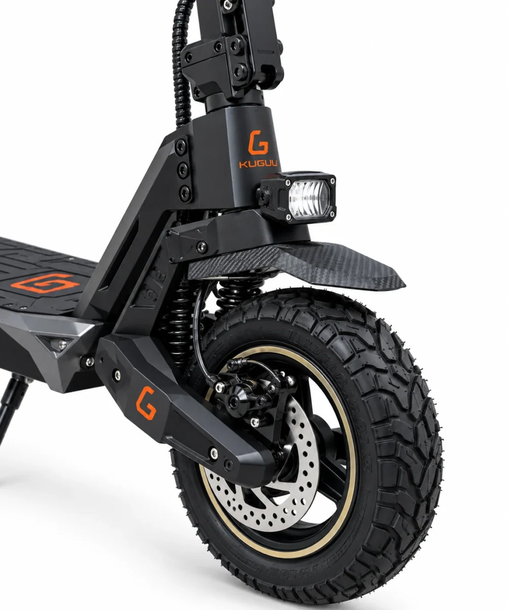 ASTER KUGUU F4 Pro electric scooter front wheel and suspension