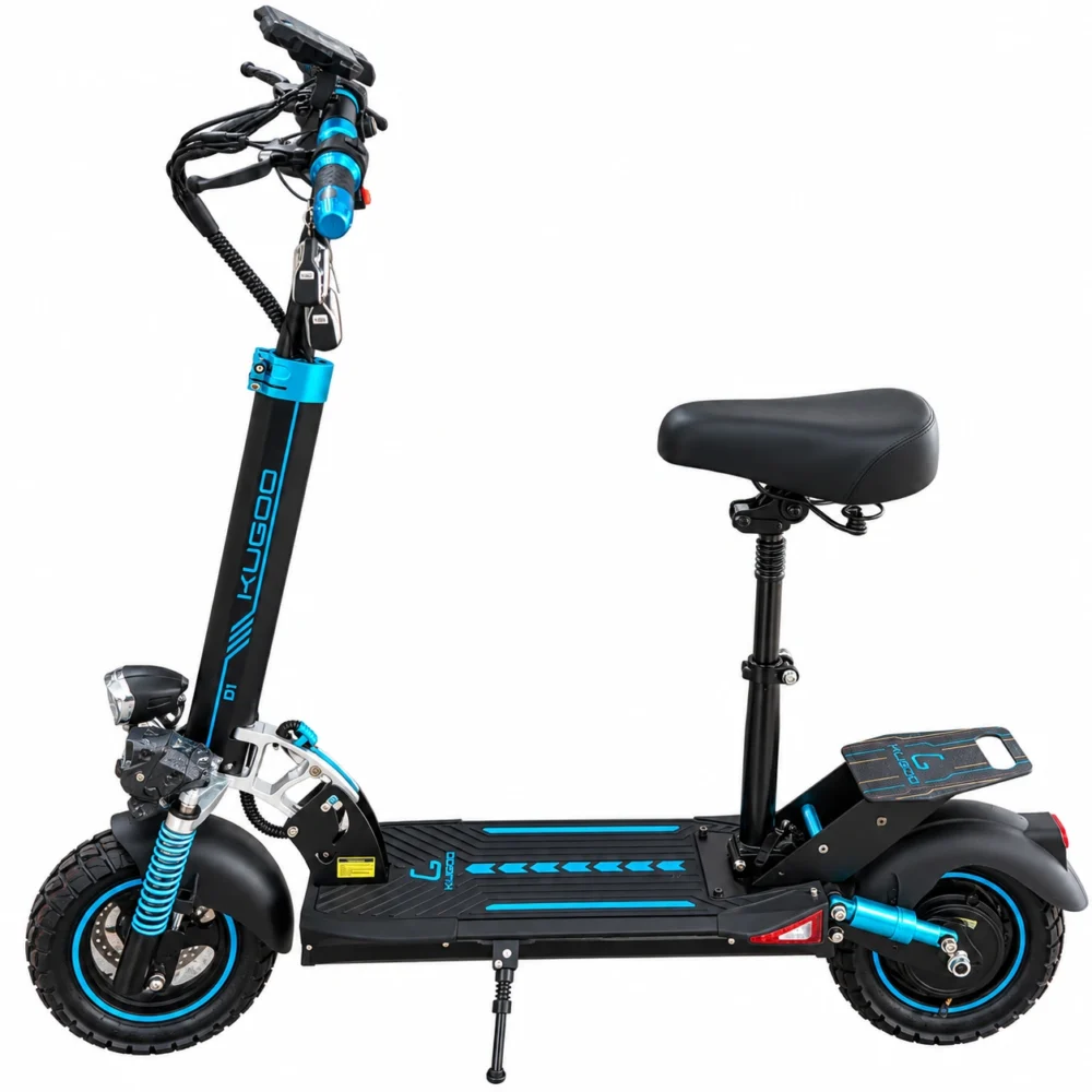 Kugoo D1 electric scooter with seat